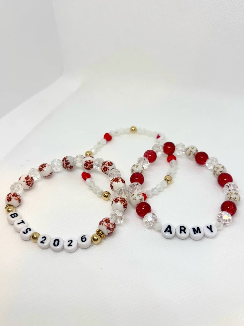 (4pcs) BTS ARMY 2026 BUNDLE Bracelets and Photocard